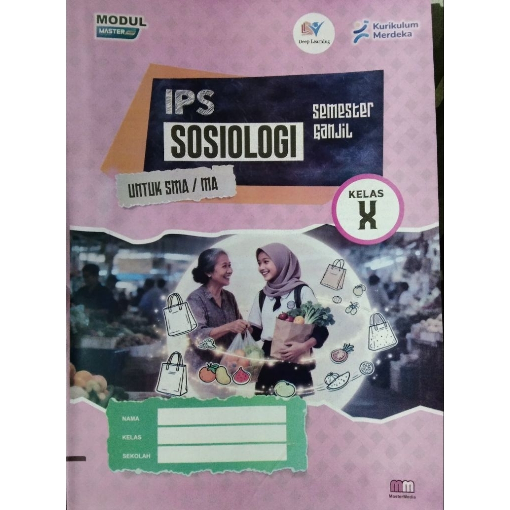 LKS SMA SOSIOLOGI KELAS 10 11 SEMESTER 1 KURIKULUM MERDEKA
