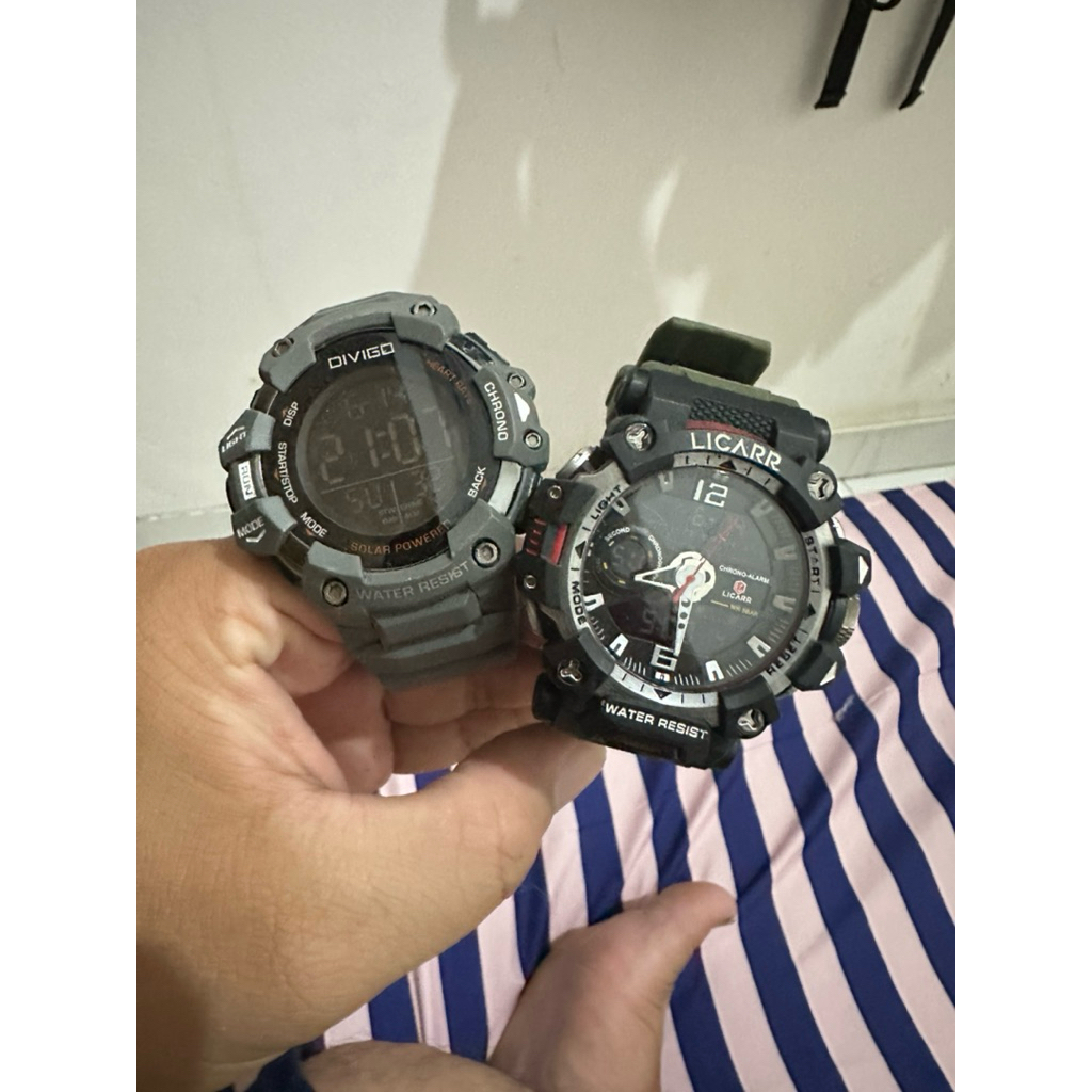 Jam Tangan Licarr & Divigo mirip Casio G-Shock
