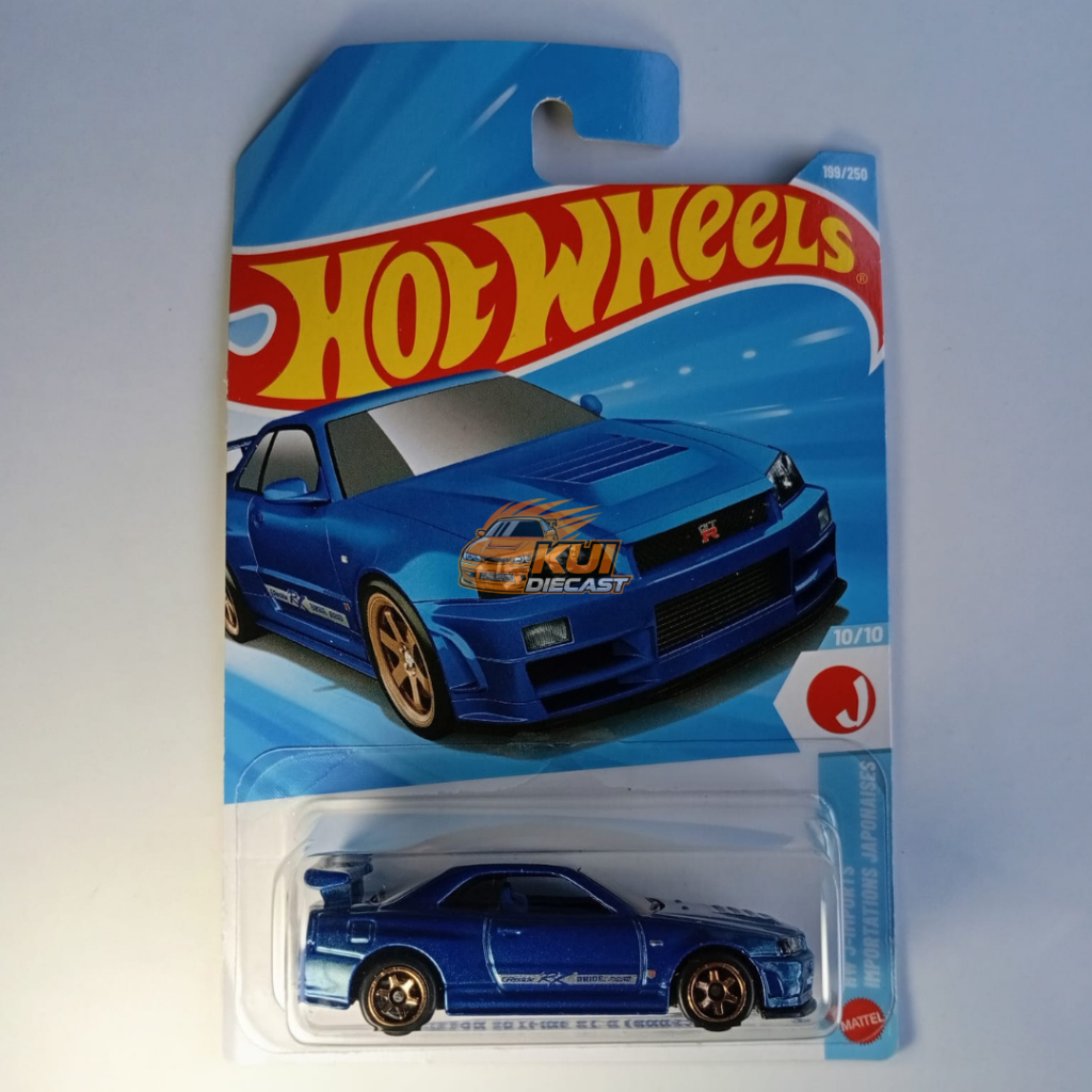 Hot Wheels Nissan Skyline GT-R (BNR34)