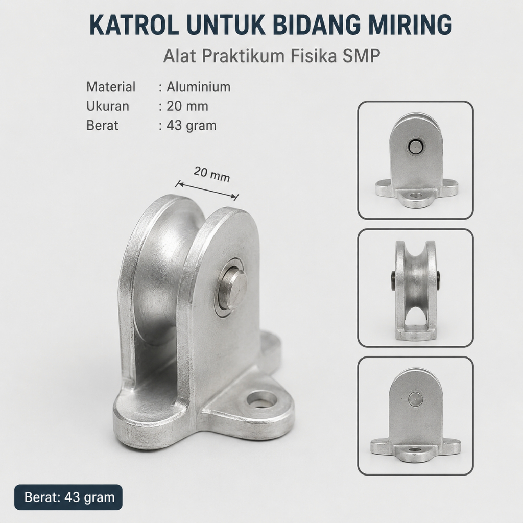 Katrol untuk Bidang Miring