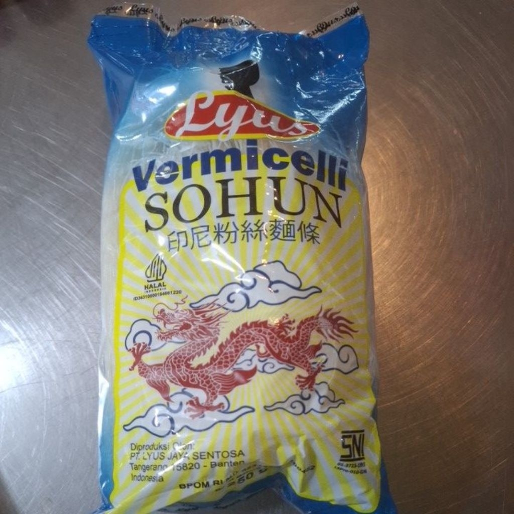 Sohun Lyus Vermiicelli 250gram