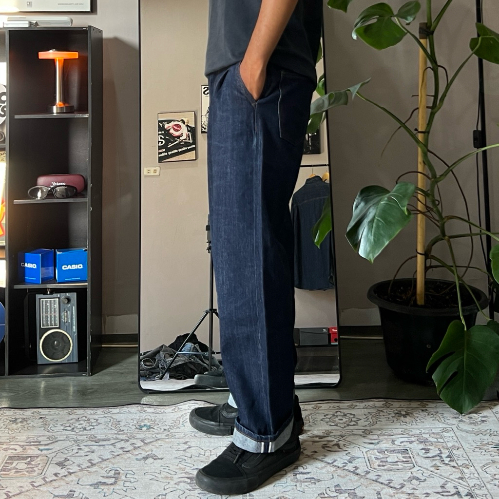 BESLOW SELVEDGE DARK INDIGO