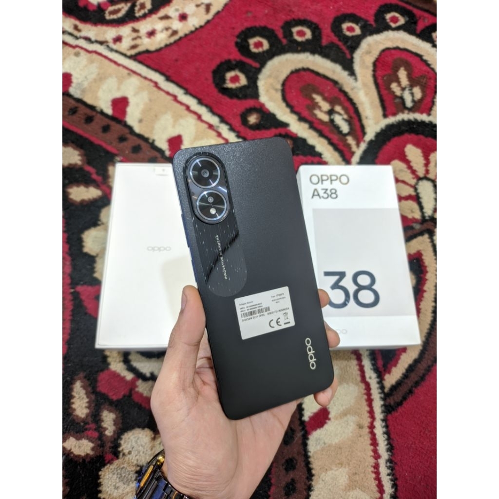 OPPO A38 NFC RAM 6/128GB SECOND LIKENEW FULLSET ORIGINAL