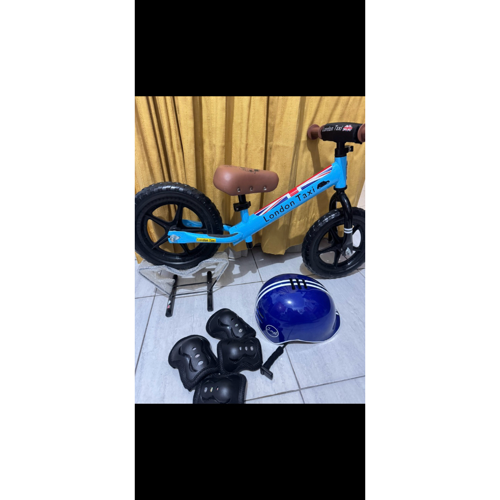 London Taxi Bike PushBike Blue