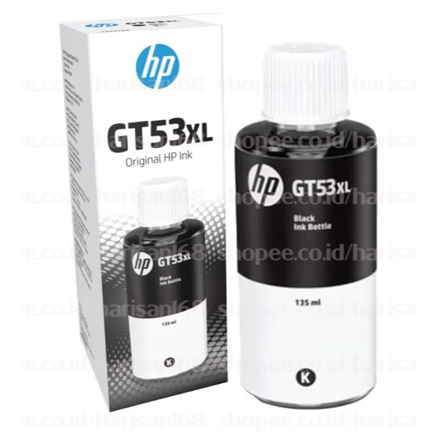 Tinta HP GT53XL GT53 GT52 Original Box