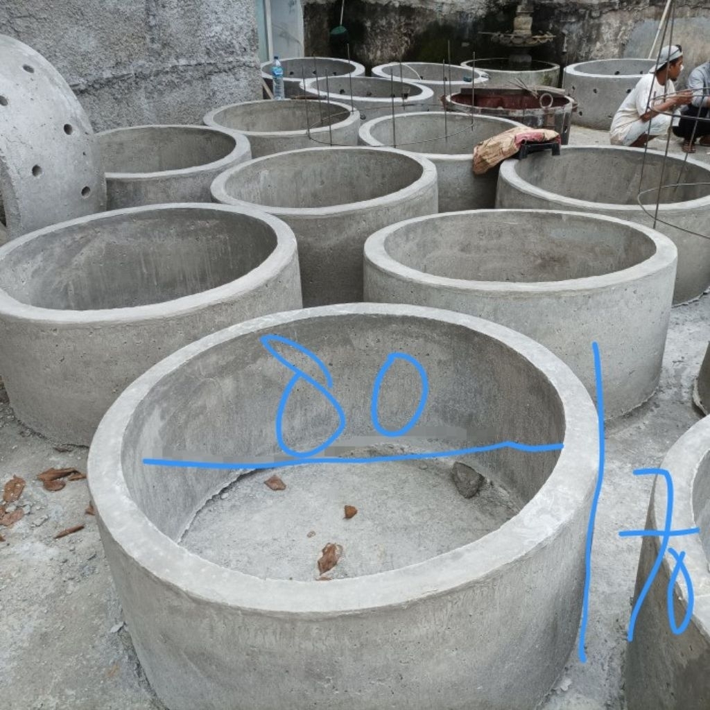 Cetakan Gorong Gorong Beton 80x70 cm - Cetakan Buis Beton