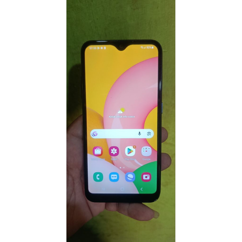 SAMSUNG GALAXY A01 2/16 HP SECOND NORMAL SIAP PAKAI