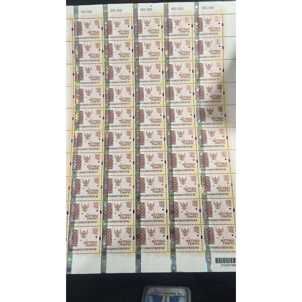 Materai 10.000
