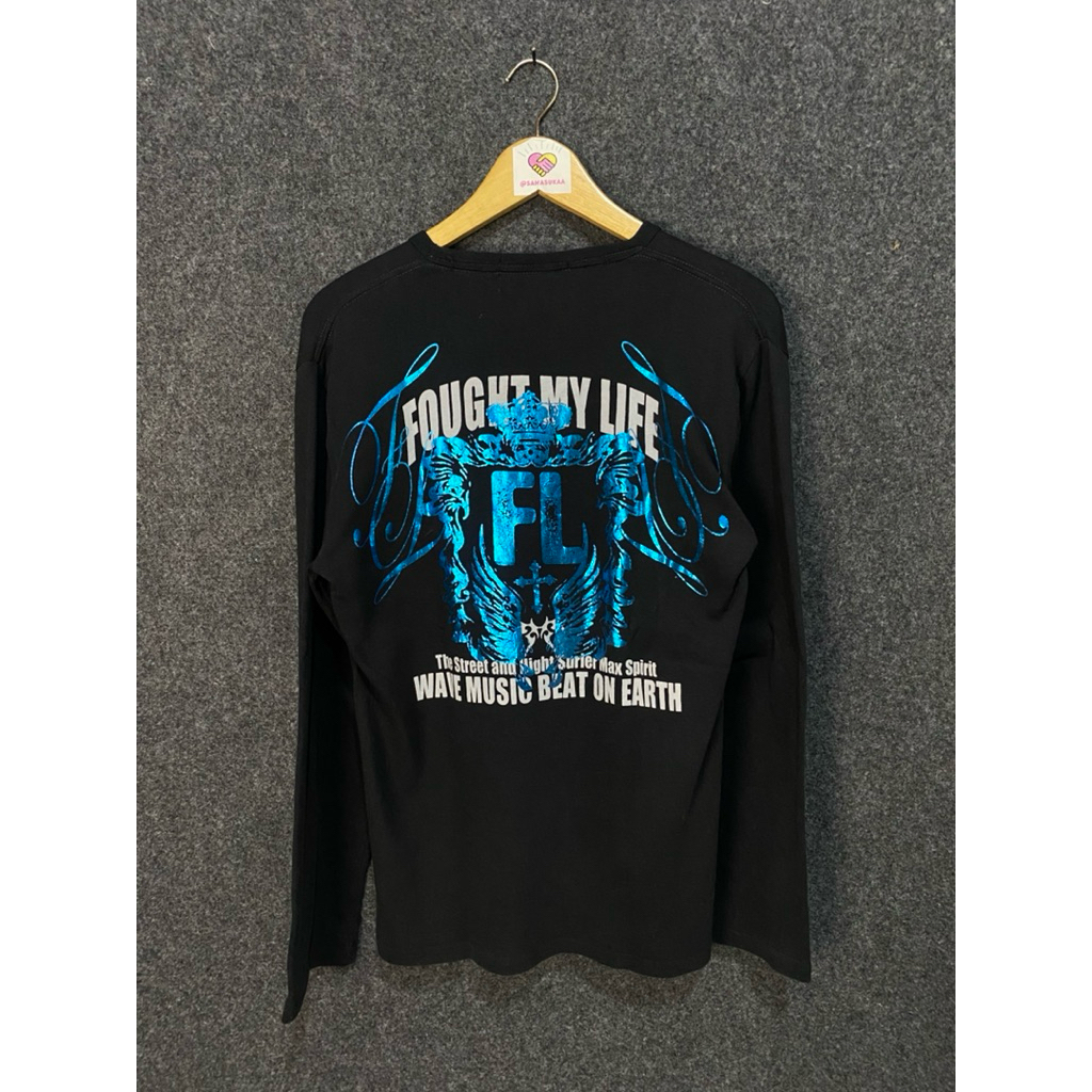 kaos longsleeve Y2k emo grunge if six was nine Vivi-Nature