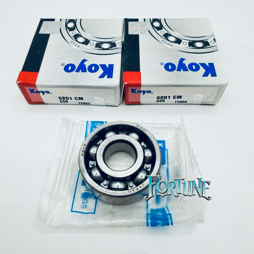 BEARING 6201CM KY TANPA TUTUP 6201 CM KY 12x32x10MM