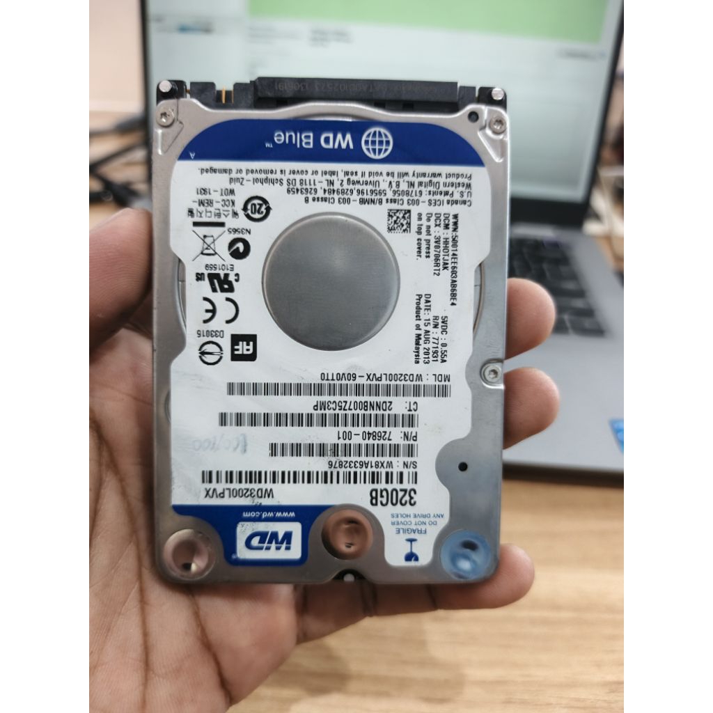 HDD Laptop WD 320Gb