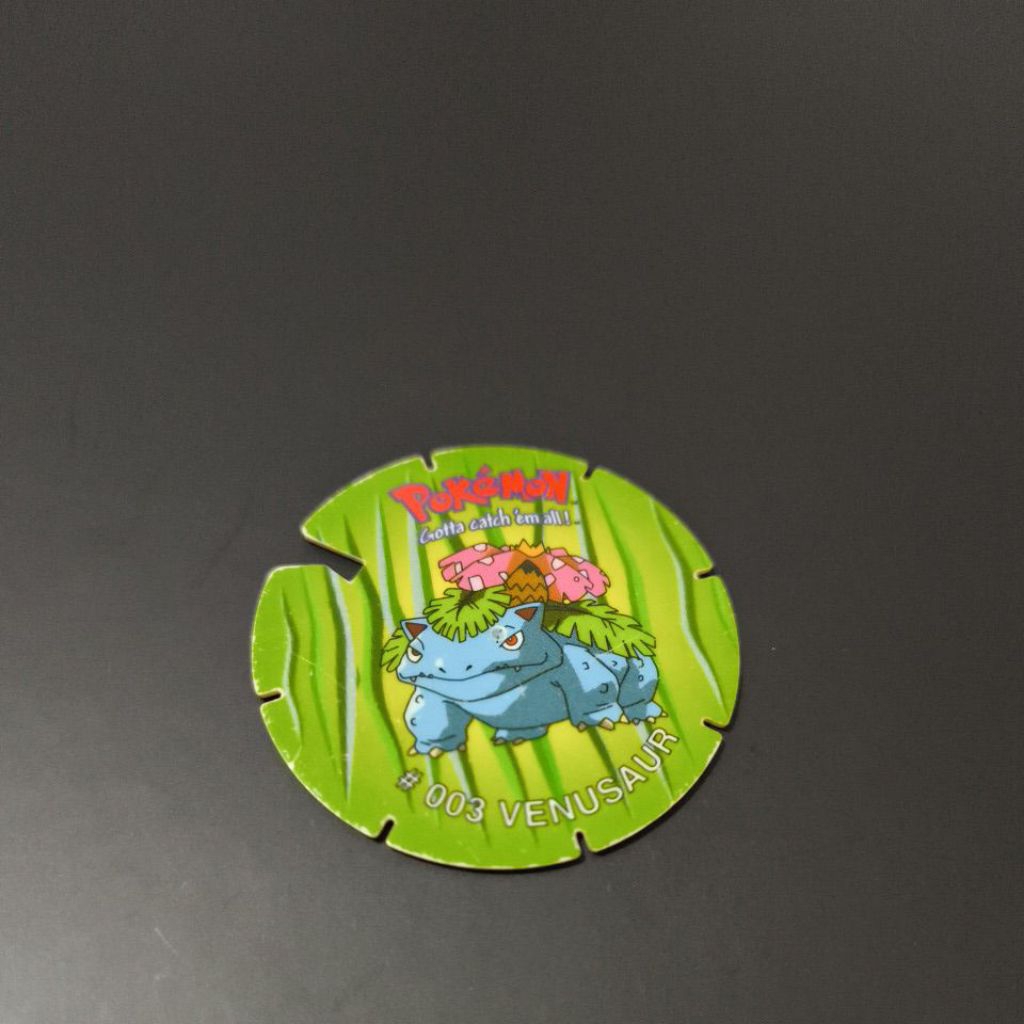 Tazos #003 Venusaur Spin