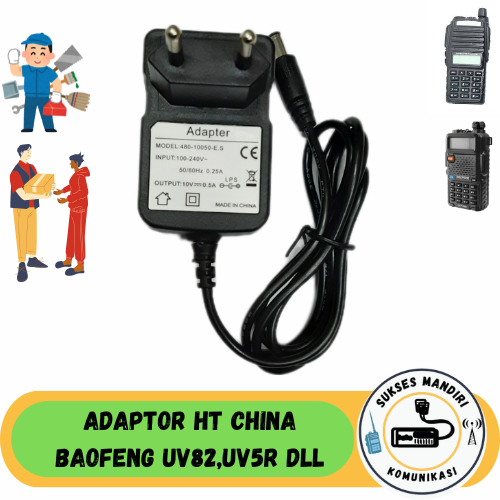 Adaptor HT China HT Baofeng UV 5RA UV5RE Weierwei Pofung Verxion dll