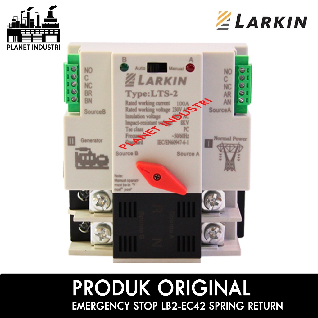 Automatic PLN - Genset / COS / ATS Larkin LTS