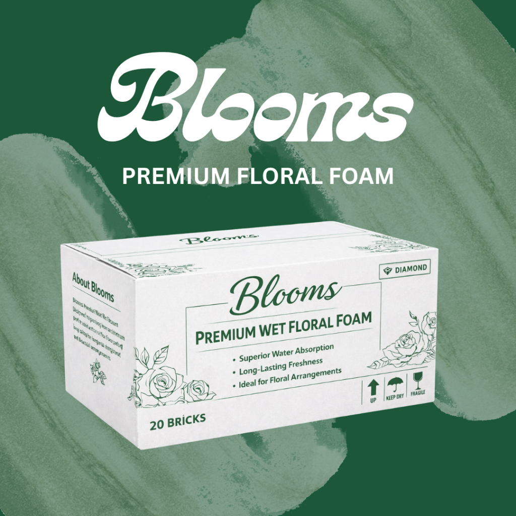 Busa Basah Blooms / Oasis Basah / Blooms Premium Floral Foam / Foam Basah Bunga Segar / Foam Bunga /