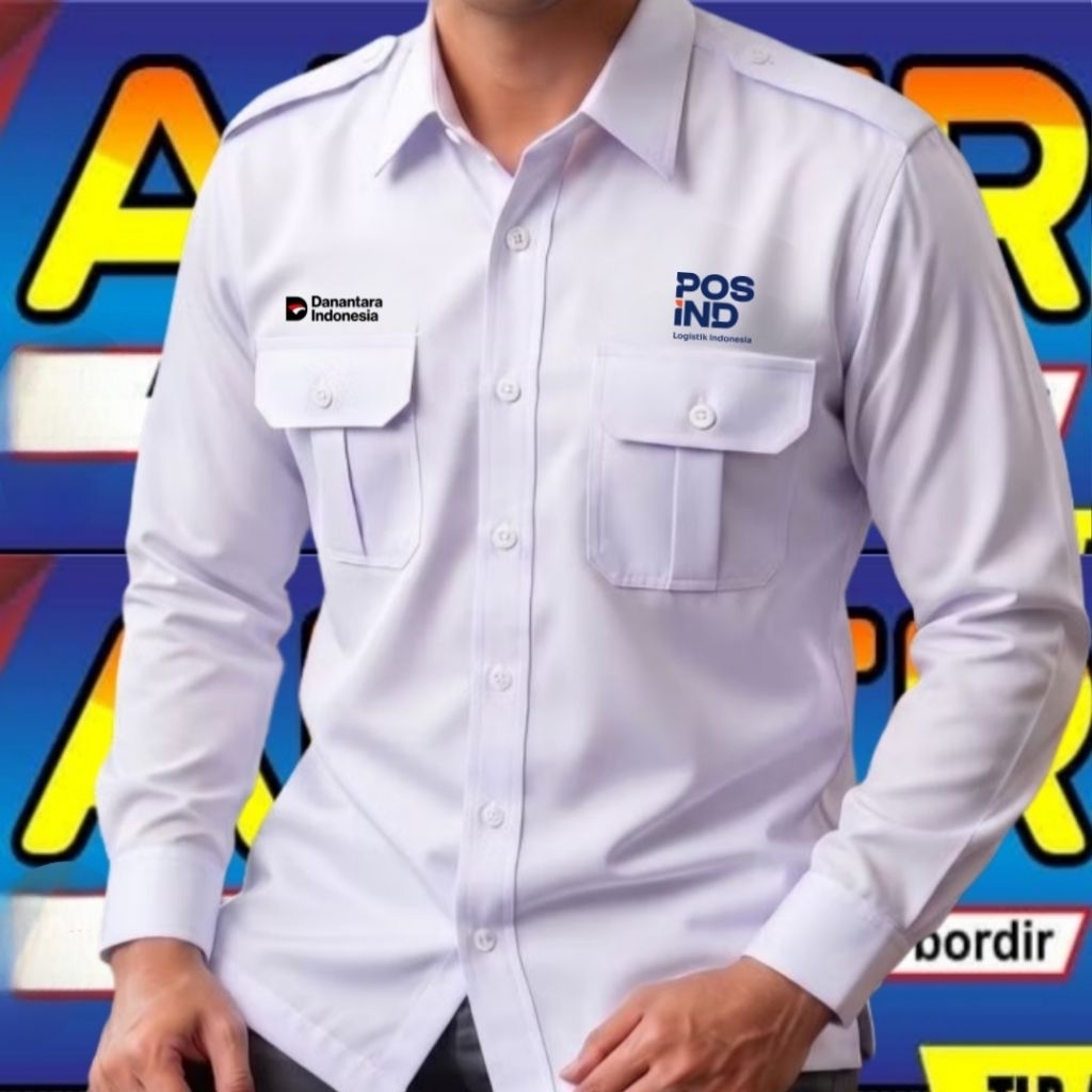 danantara pos Indo kemeja pos Indonesia pdh pos Indonesia baju pos Indonesia seragam pos Indonesia k