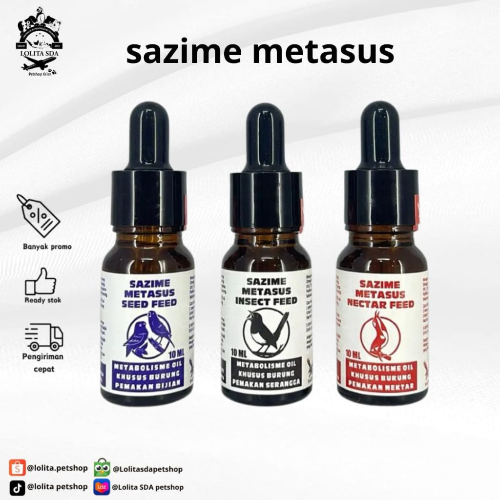 sazime metasus metabolisme oil khusus untuk burung / sazime metasus