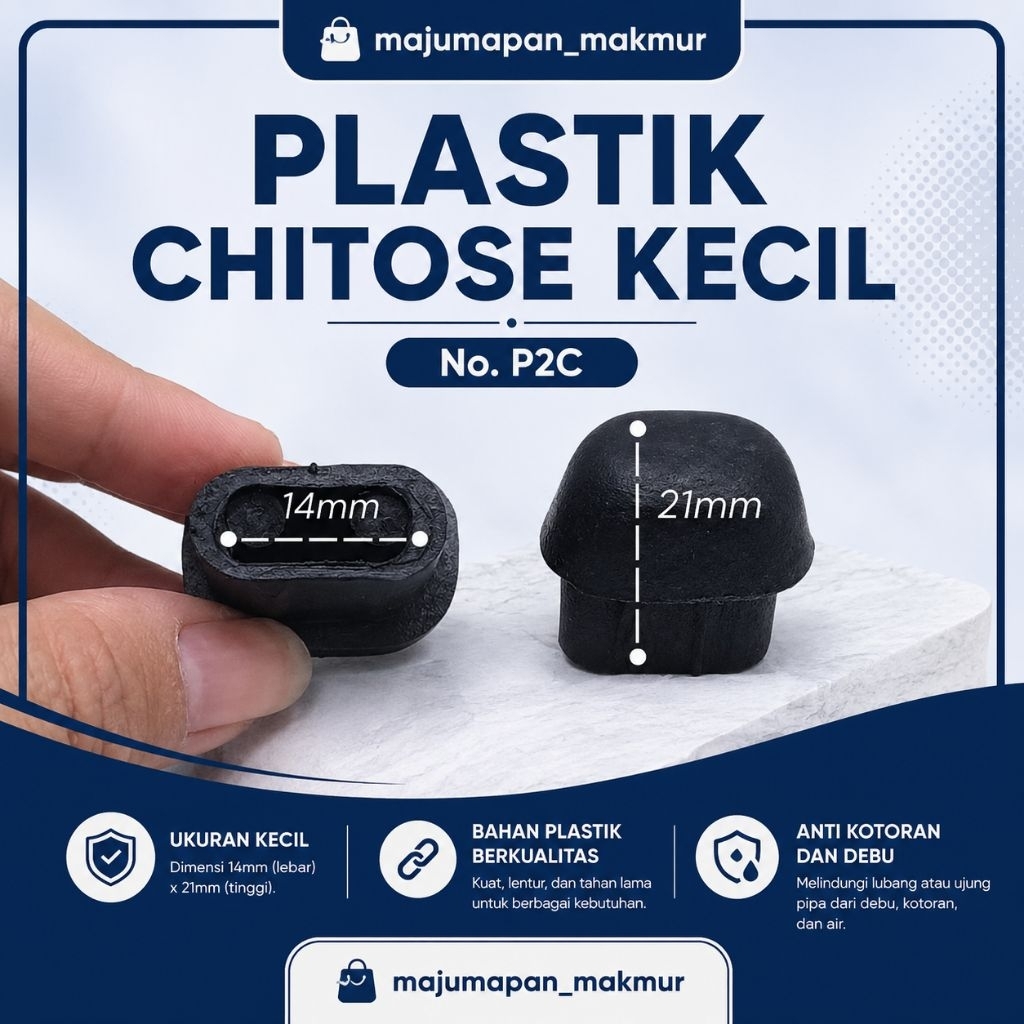 Alas Kaki Kursi Plastik Chitose Kecil Nomor P2C