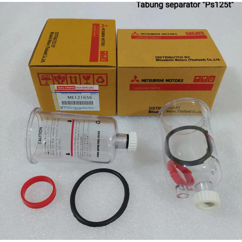 tabung separator solar atau kaca filter solar bawah mitsubishi ps125t / canter ME121656