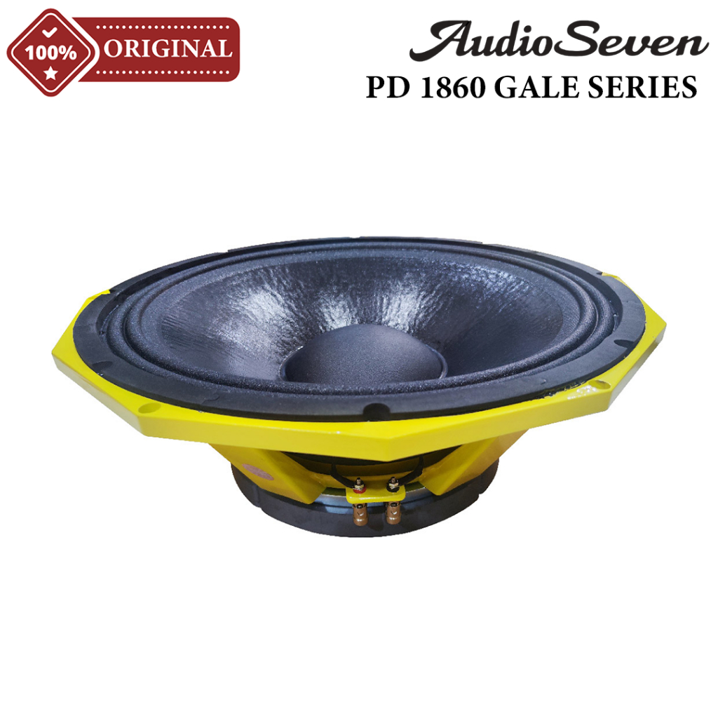Komponen Speaker 18 Inch AUDIO SEVEN PD1860 | PD.1860 Gale Series Original Coil 5 Inch