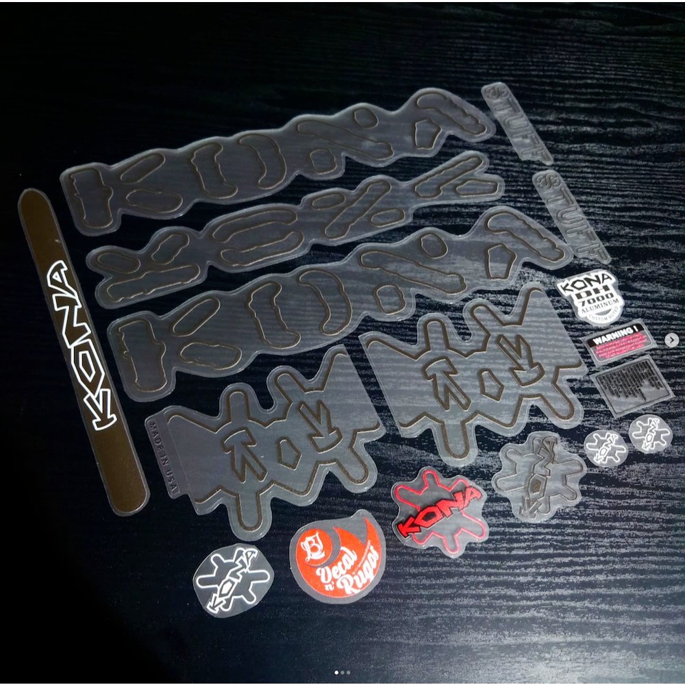 Decal MTB DJ Kona Stuff 26in 2004