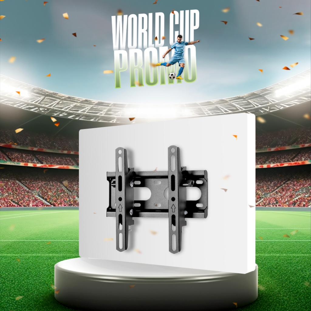 [BEST SELLING OFFLINE STORE] Bracket Fixed TV ARRA 23" - 42" - ABT31-22T - Besi kualitas super - Kok