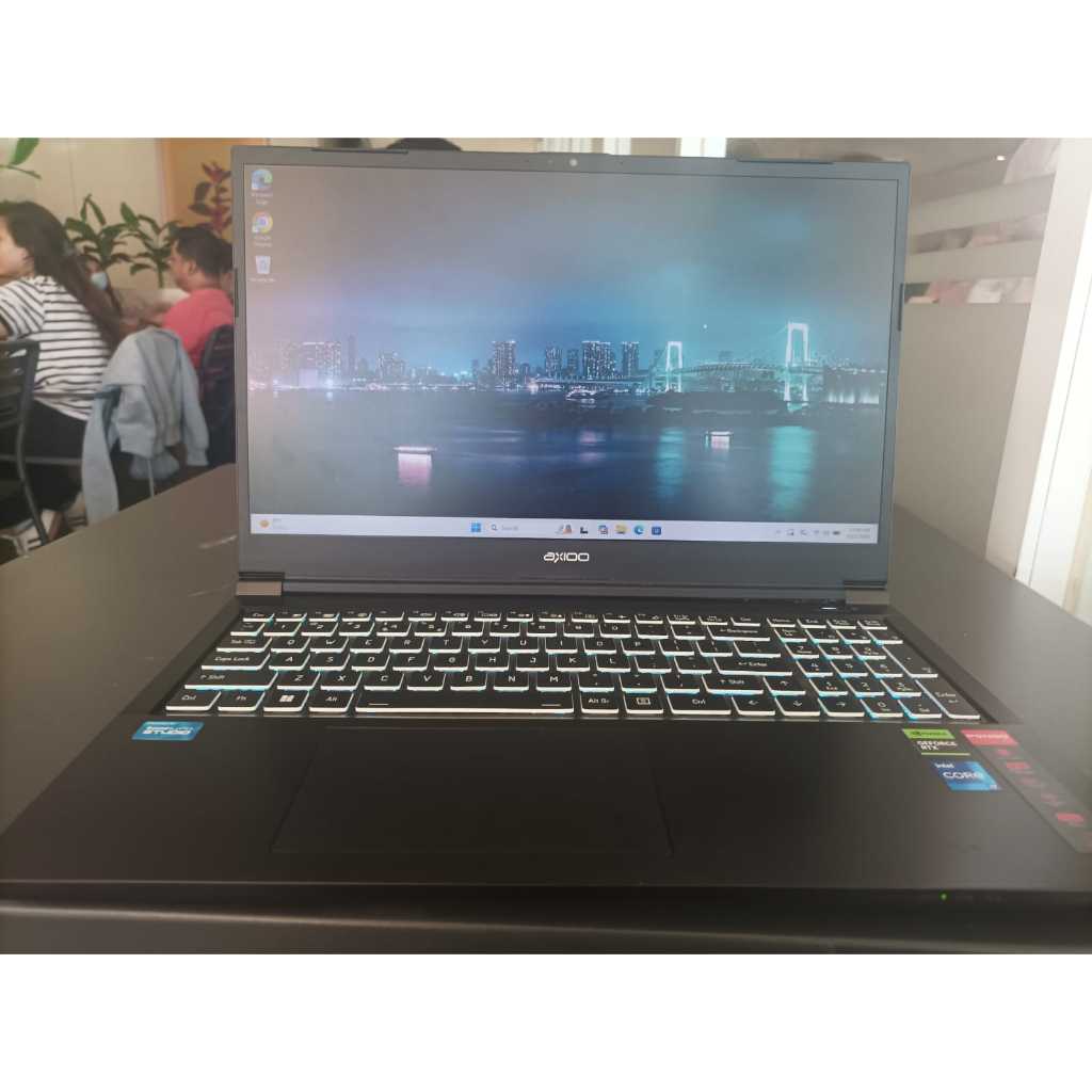 axioo pongo 750 core i7 13620H rtx 4050 garansi resmi panjang