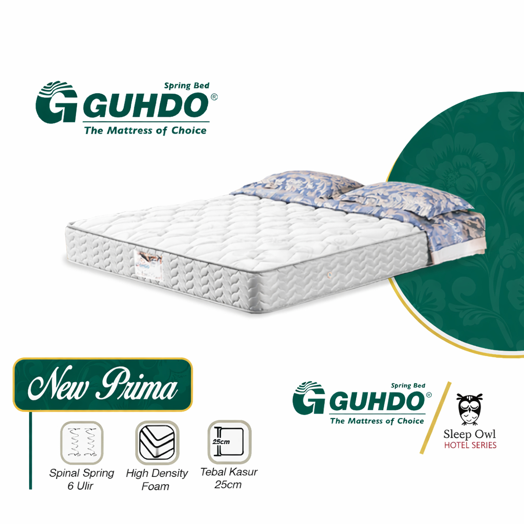 Kasur springbed  Guhdo New Prima 100x200