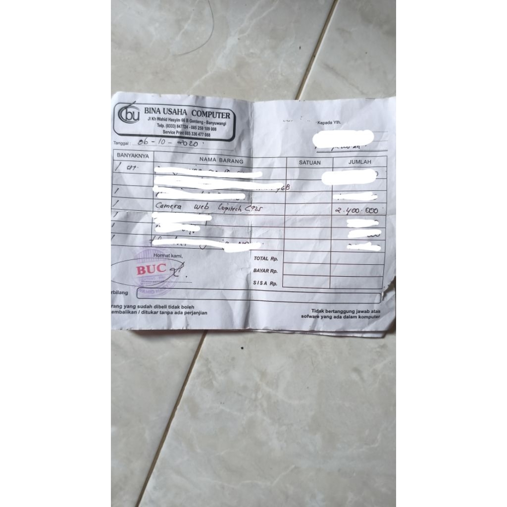 [BEKAS] Logitech C925e Business Webcam - Original Resmi (Unit Only)