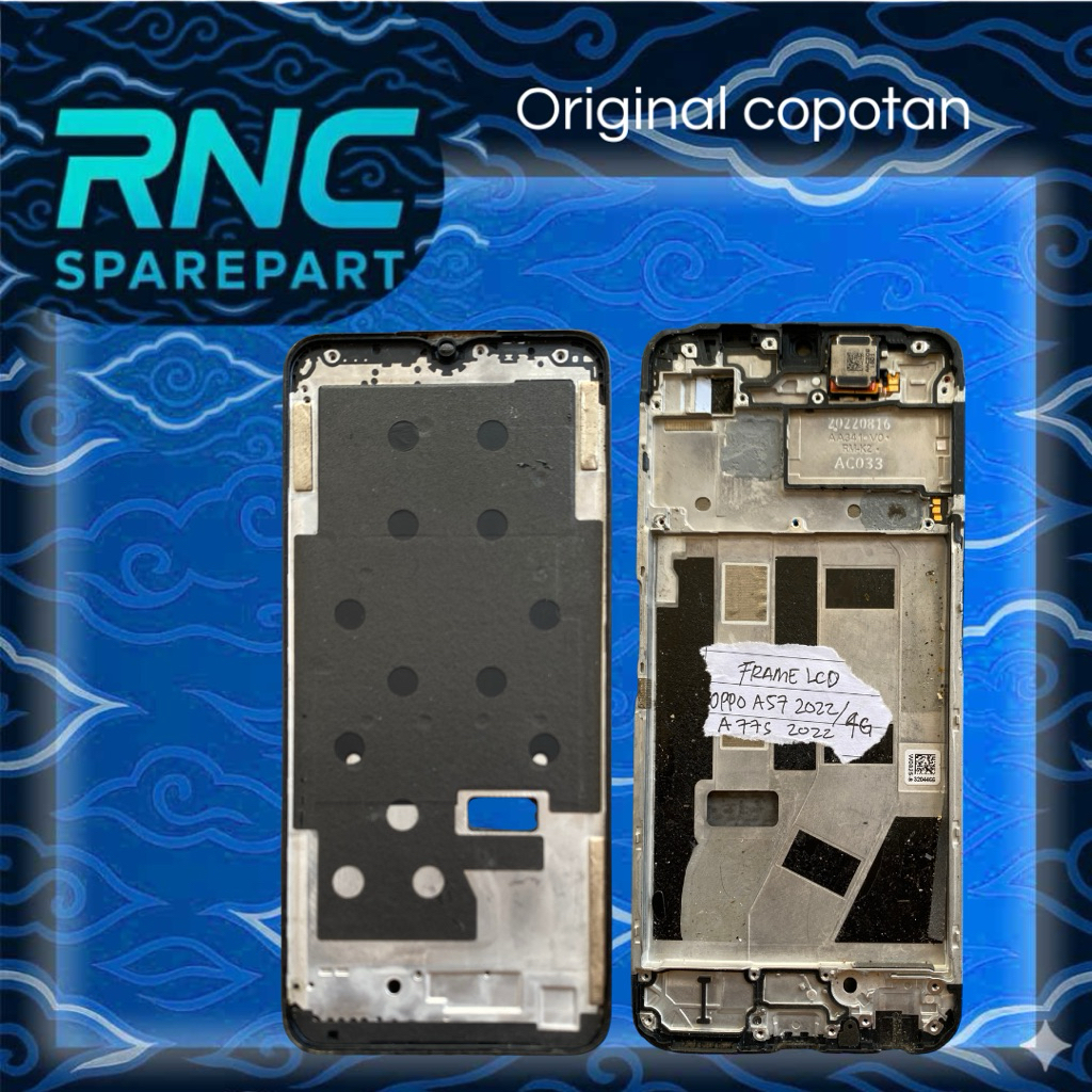 Frame Tatakan Lcd Oppo A57 Second Copotan