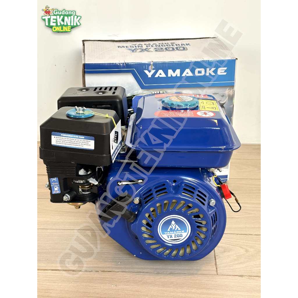 Engine Penggerak 6.5HP YAMAOKE YX200 4 Tak / Mesin Penggerak Bensin Gasoline Engine Gerak Giling Pen