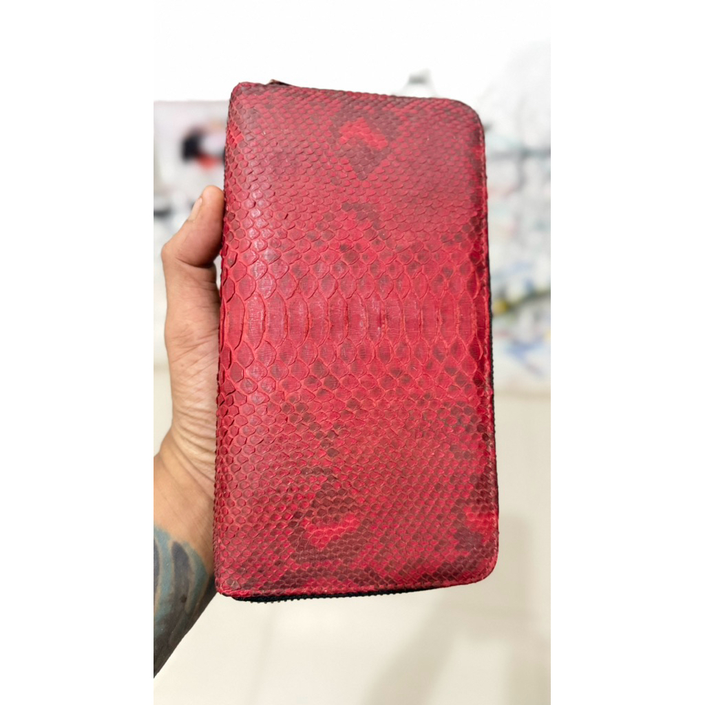 dompet wanita kulit ular asli