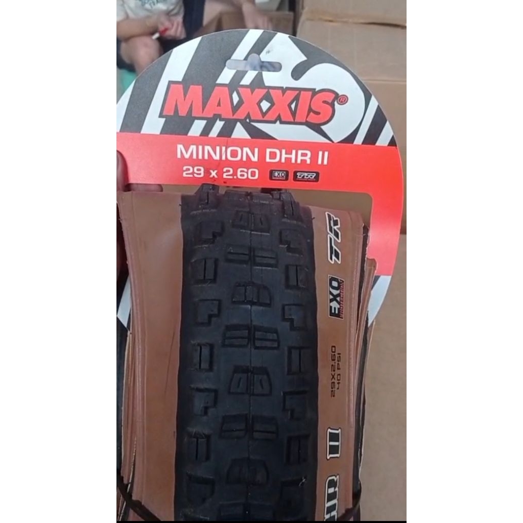 Maxxis minion DHR II 29X2.60 skinwall