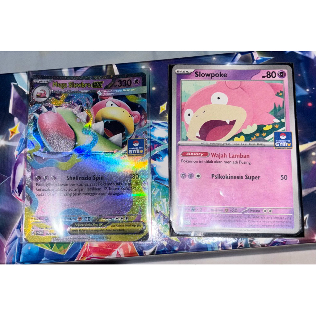 Mega Slowbro and Slowpoke Gym