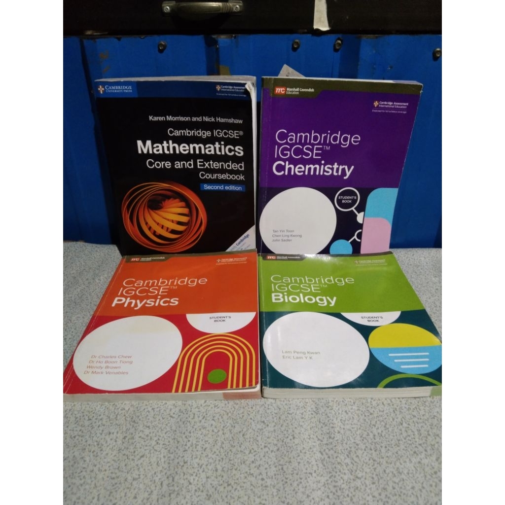 Cambridge IGCSE Second edition, Cambridge IGCSE Chemistry, Cambridge IGCSE Physics, Cambridge IGCSE 