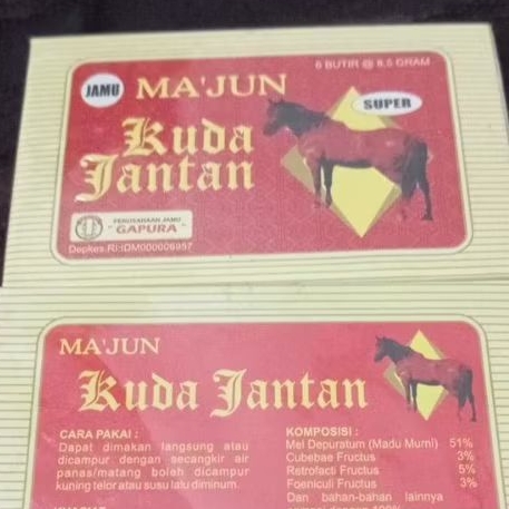 Jamu ma'jun majun turky turki kuda jantan Herbal berkhasiat berkualitas majun jamu herbal