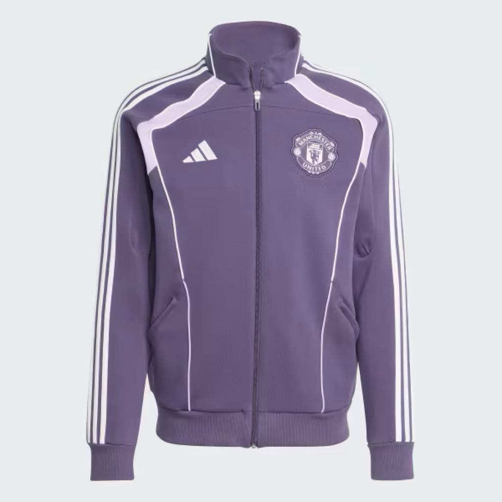 adidas Track Top Manchester United UBP DoubleKnit Trace Purple BNWT Original Resmi JN2827