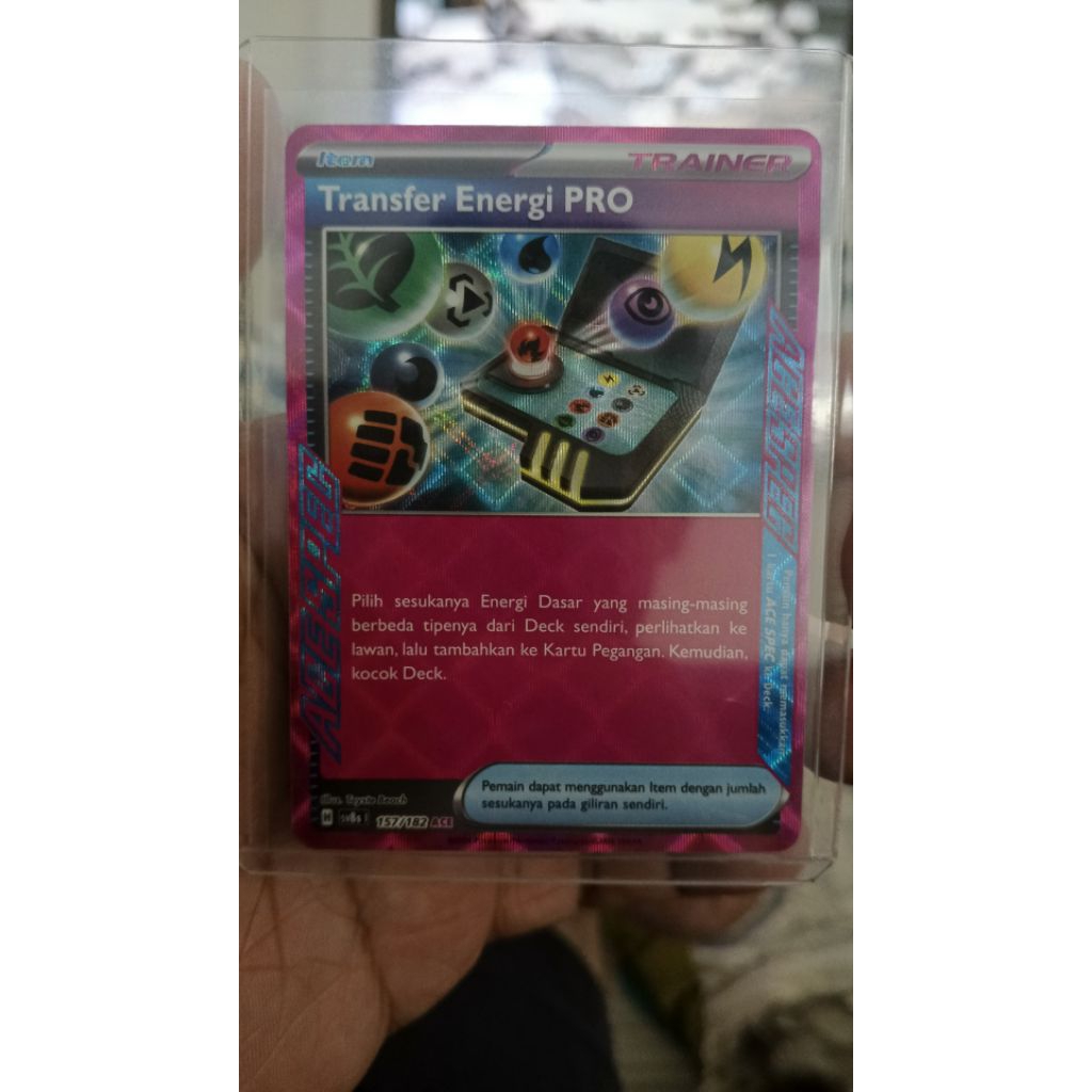 Pokémon transfer energi pro 157/182 spec