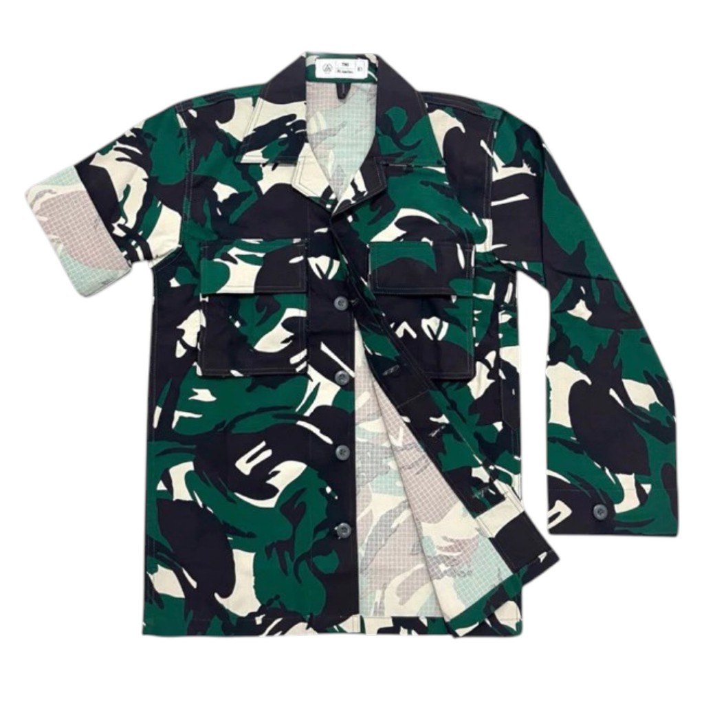SETELAN BAJU PDL MALVINAS VELBED WOLL / PDL TEMPUR VELBET TNI / LORENG ANTI AIR / WATER REPELLENT