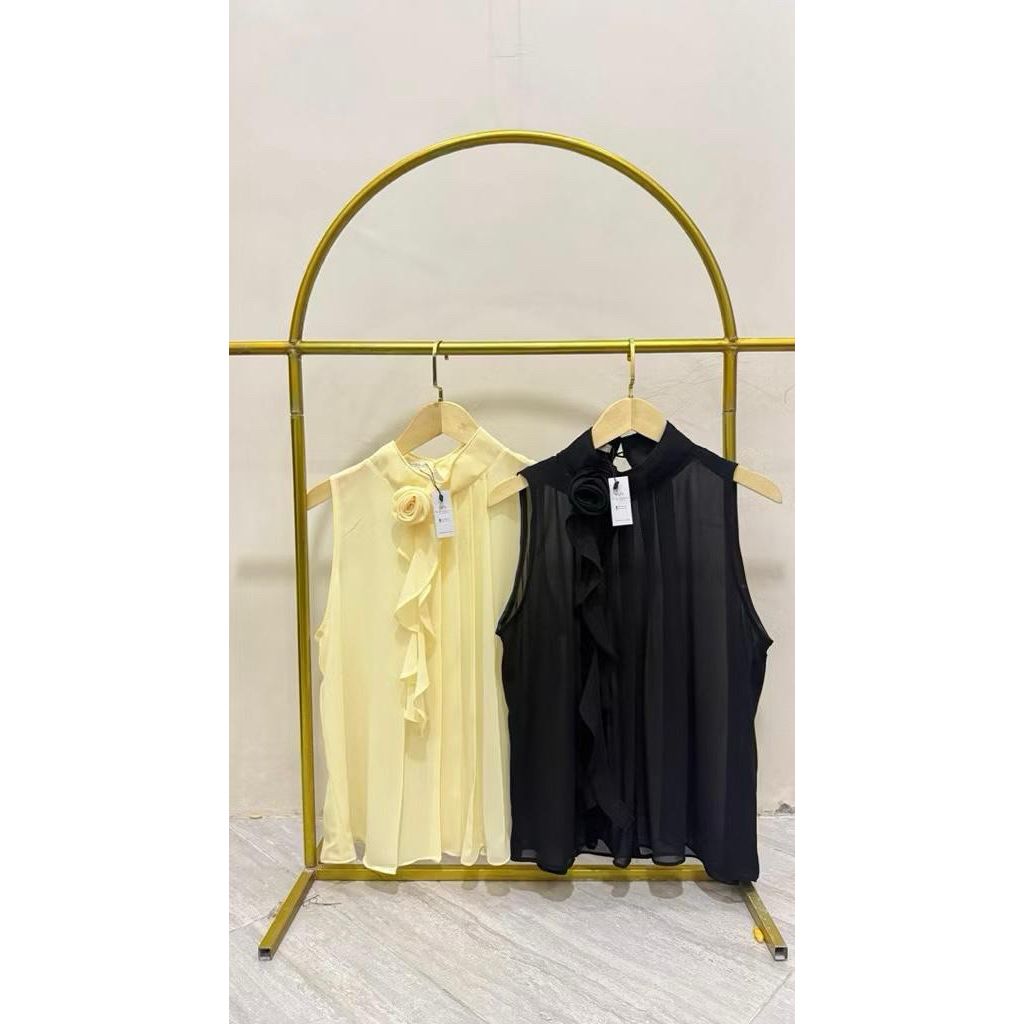 vest bunga vairel/vest sifon bunga/vest sifon bunga tali