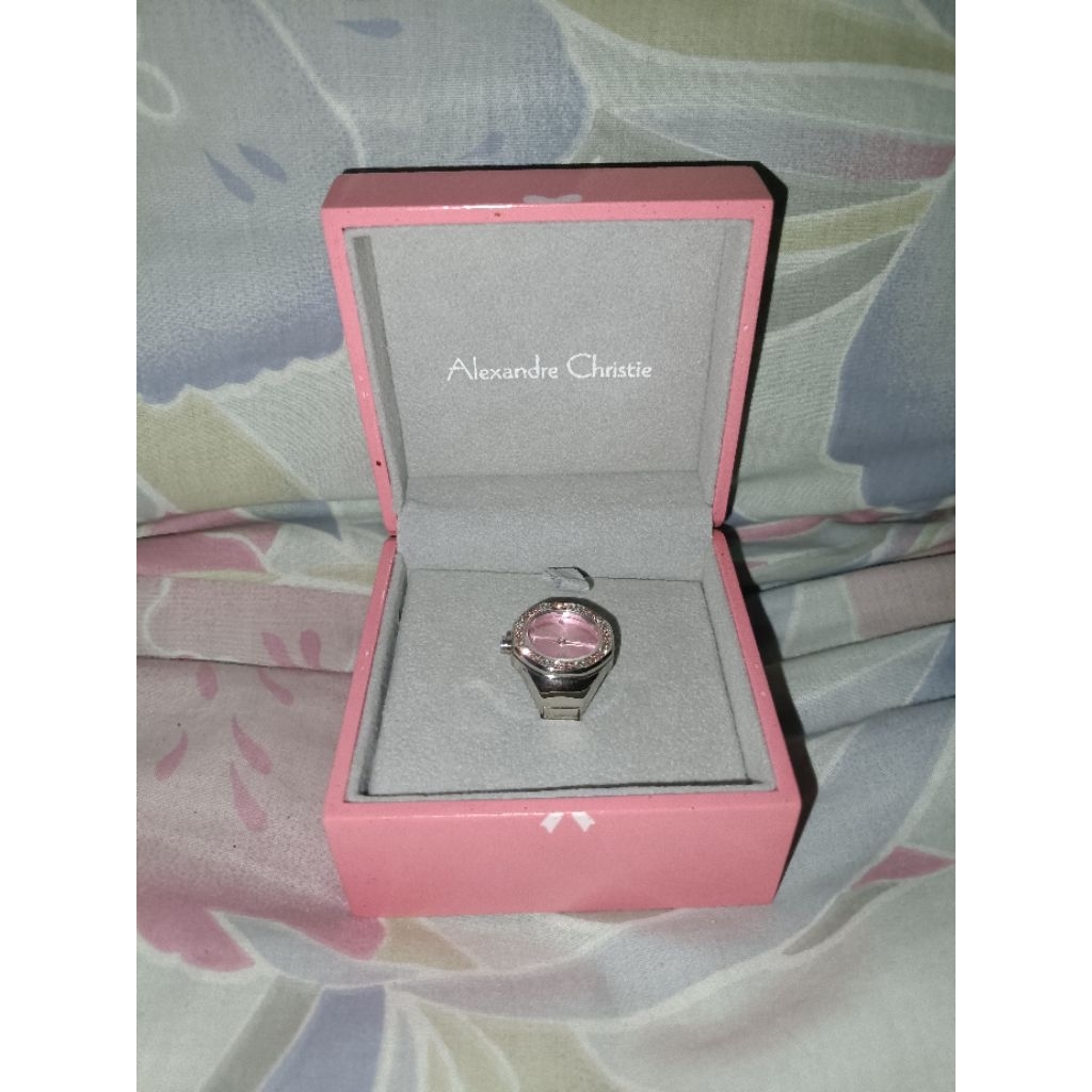 Jam Tangan Wanita Alexandre Christie AC Original Second Fullset Box