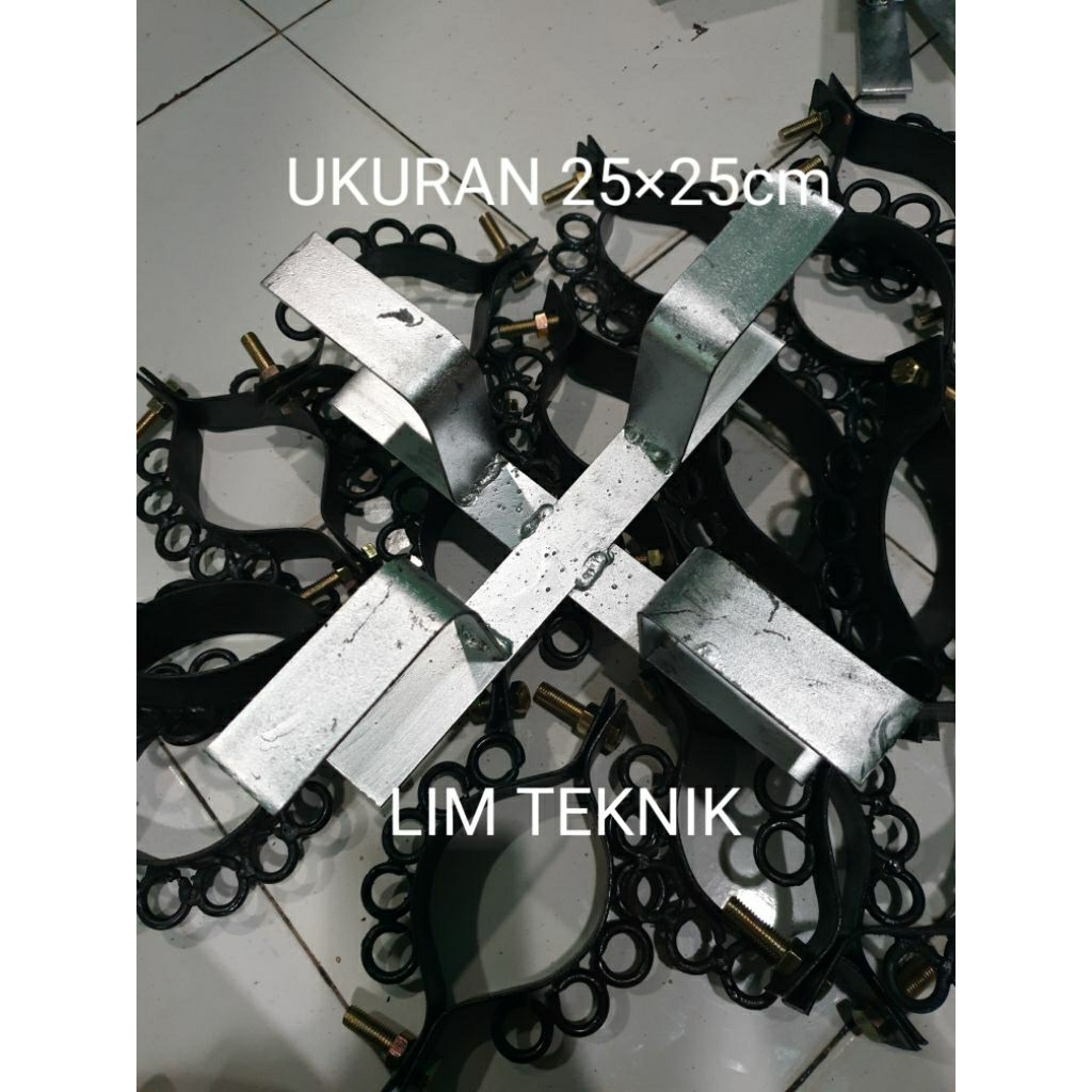 Slack Hanger Ukuran 25×25cm slek suport gulungan kabel di tiang pln tiang fiber optik hanger kabel a