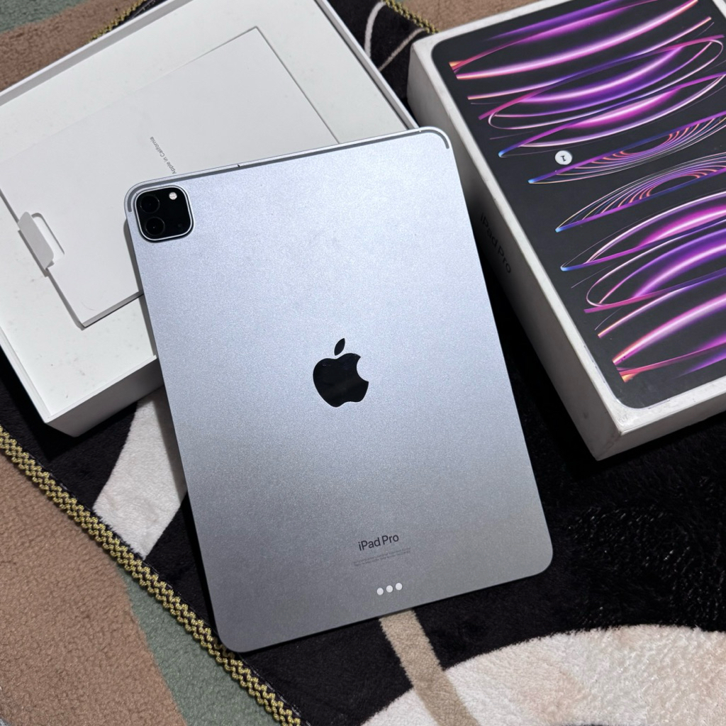 iPad Pro M2 128gb Wifi Only Grey ex Inter Mulus Fullset Original