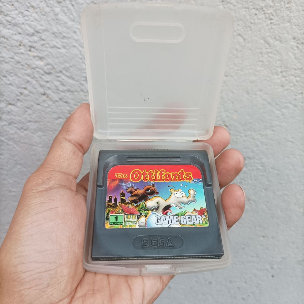 kaset original sega game gear the ottifants
