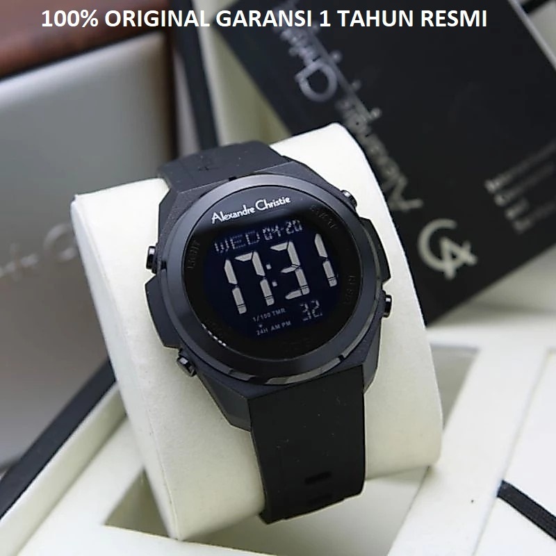 ORIGINAL Jam Tangan Unisex Pria & Wanita Alexandre Christie AC 9342 / AC9342 / 9347 / 9359 Garansi 1