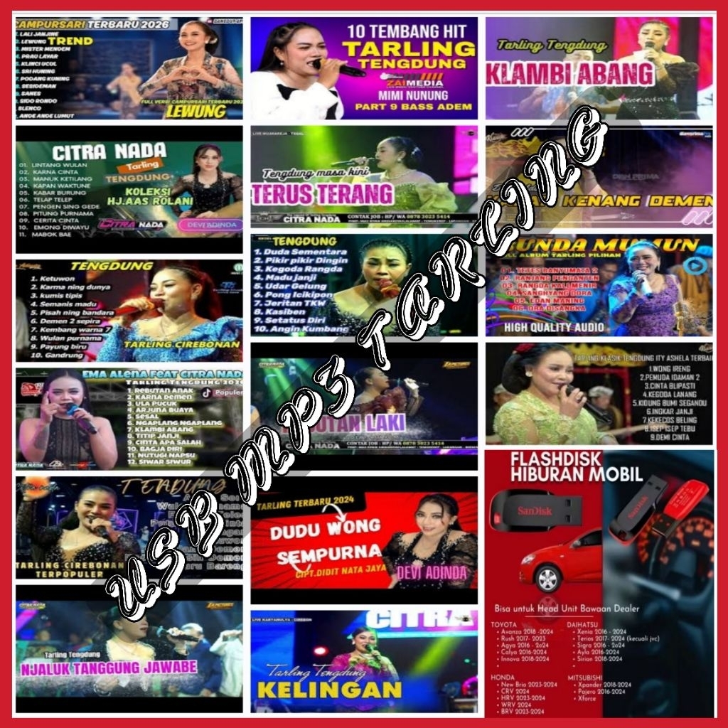 USB MOBIL MP3 LAGU DANGDUT TARLING CIREBON TERBARU - USB MP3 LAGU DANGDUT TARLING TENGDUNG - USB MP4