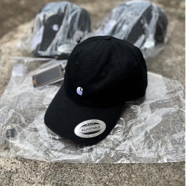 Carhartt Madison Logo Cap Black Original Resmi