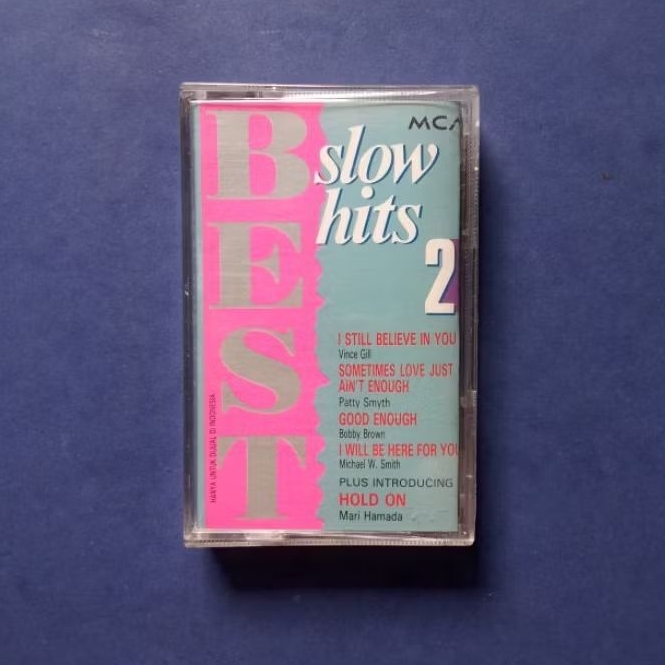 Kaset Pita Best Slow Hits 2 Prod PT Musica Studio's ( MCA )