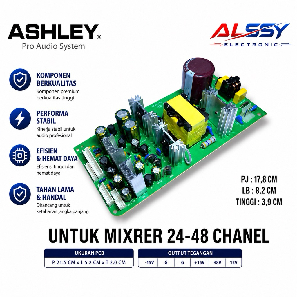 POWER SUPLY MIXER DY-80 PSU MIXER UNIVERSAL 24CH-48CH POWER SUPLAI REGULATOR AUDIO MIXER MULTI UNIVE