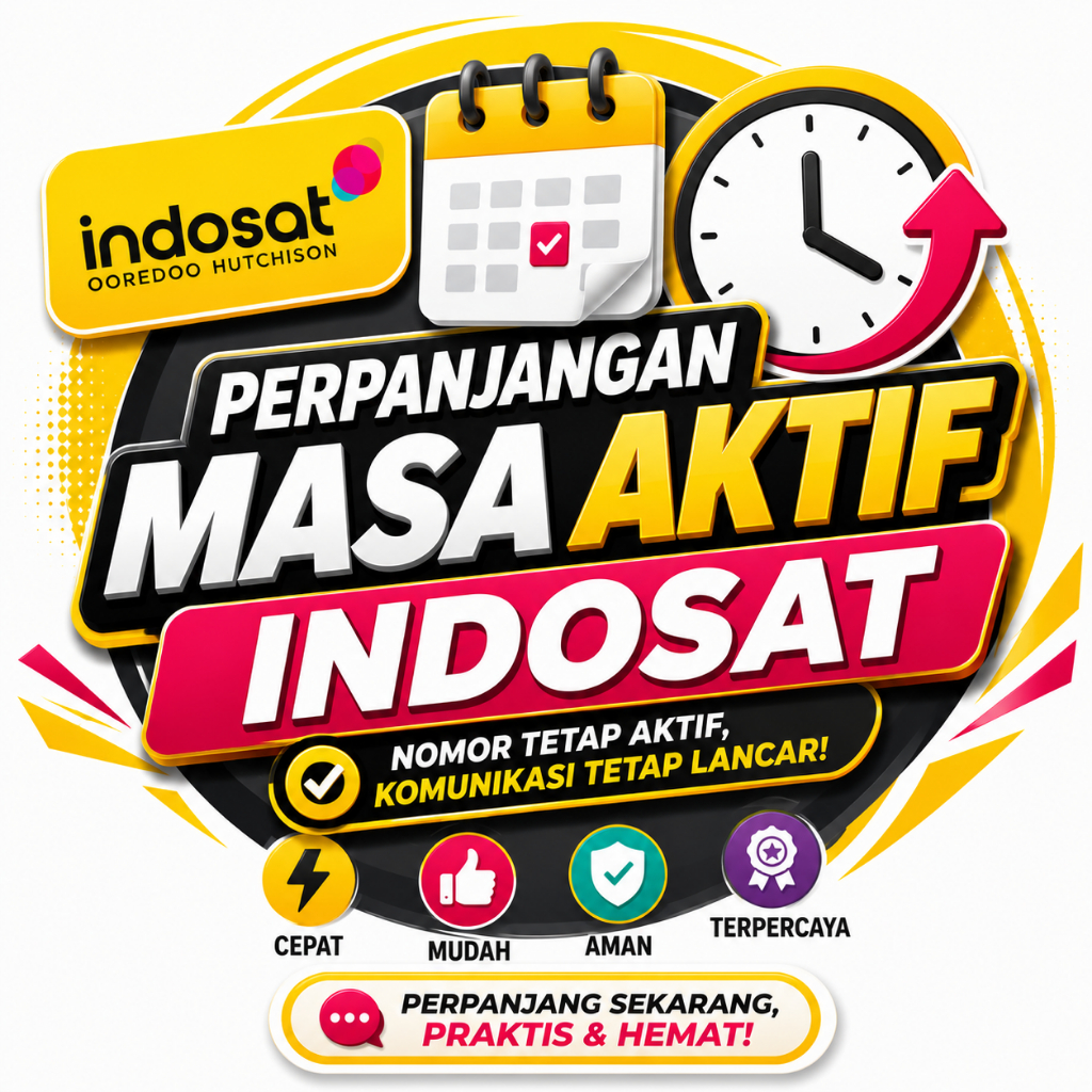 masa aktif indosat 90 hari